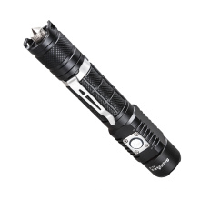 Supfire strong light IP67 10W USB Charging tactical Flashlight Waterproof LED Torch With Clip self defensive led flashlights